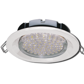 Ecola GX53 FT3225 светильник встраиваемый глубокий лёгкий белый 27x109