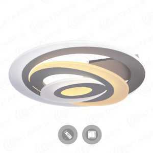 Управляемый светодиодный светильник Spiral double 60W OV-500-white-220-ip44